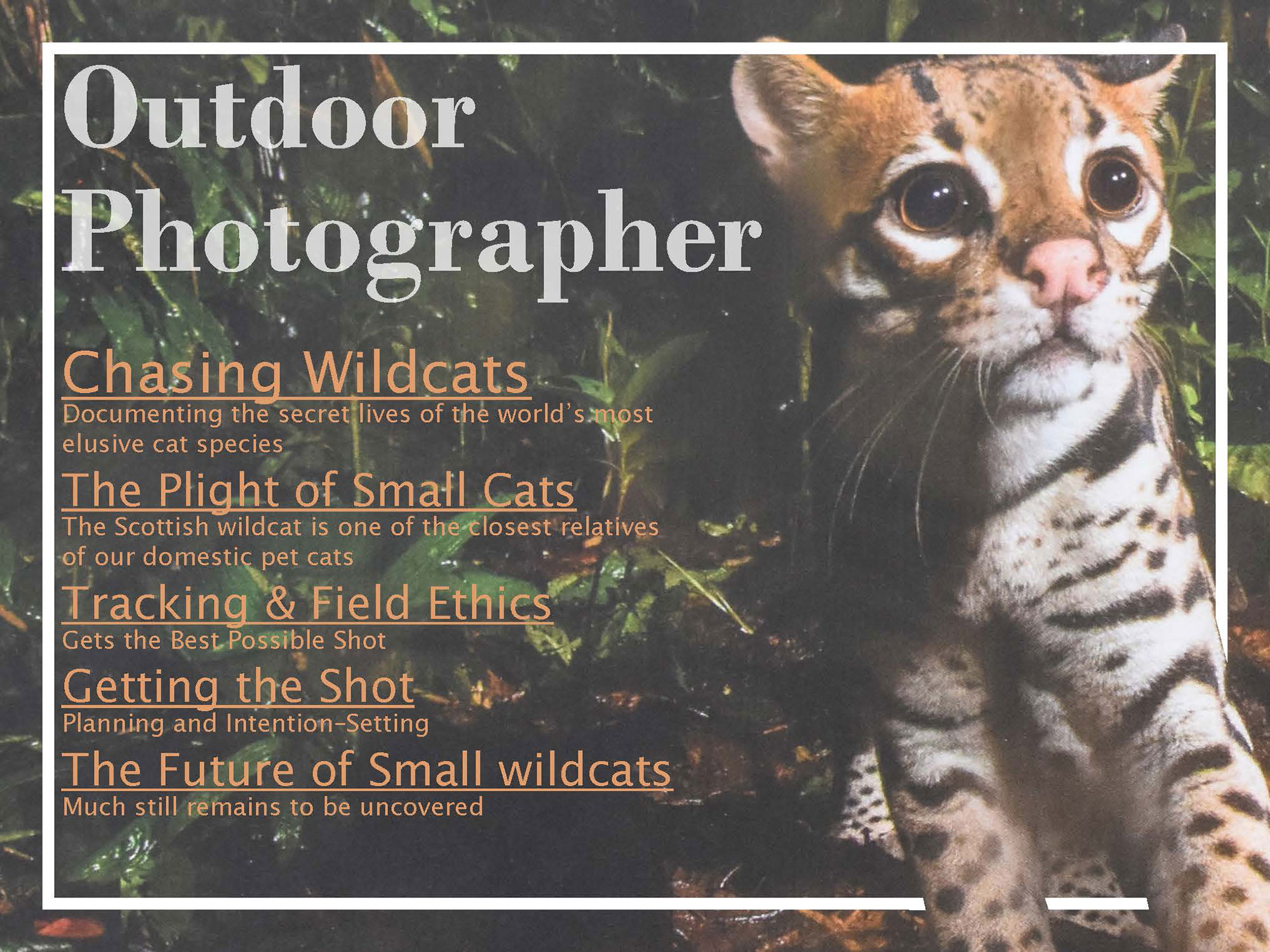 Outdoor Photographer cover page