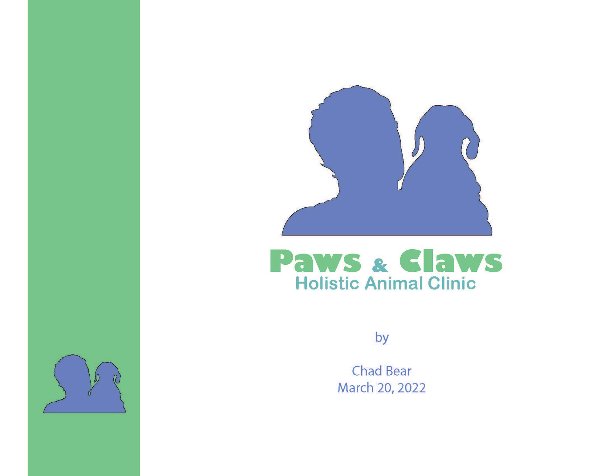 Paws and Claws Logo Portfolio